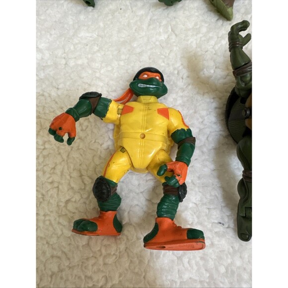 Teenage Mutant Ninja’s turtles Vintage Figures Lot Of 9 - Picture 6 of 10